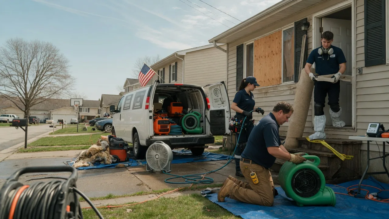 Water Damage Restoration in Speer, IL near me